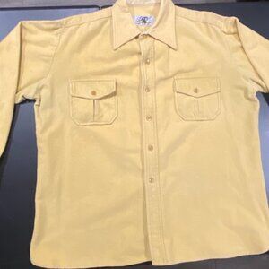 Vintage Black Sheep Leader in the Field - Yellow Flannel, XL